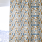 August Diamonds - Curtain Panel