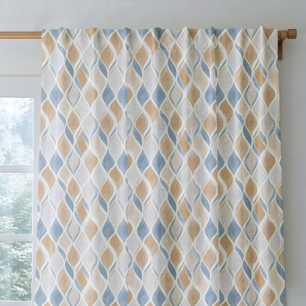 August Diamonds - Curtain Panel