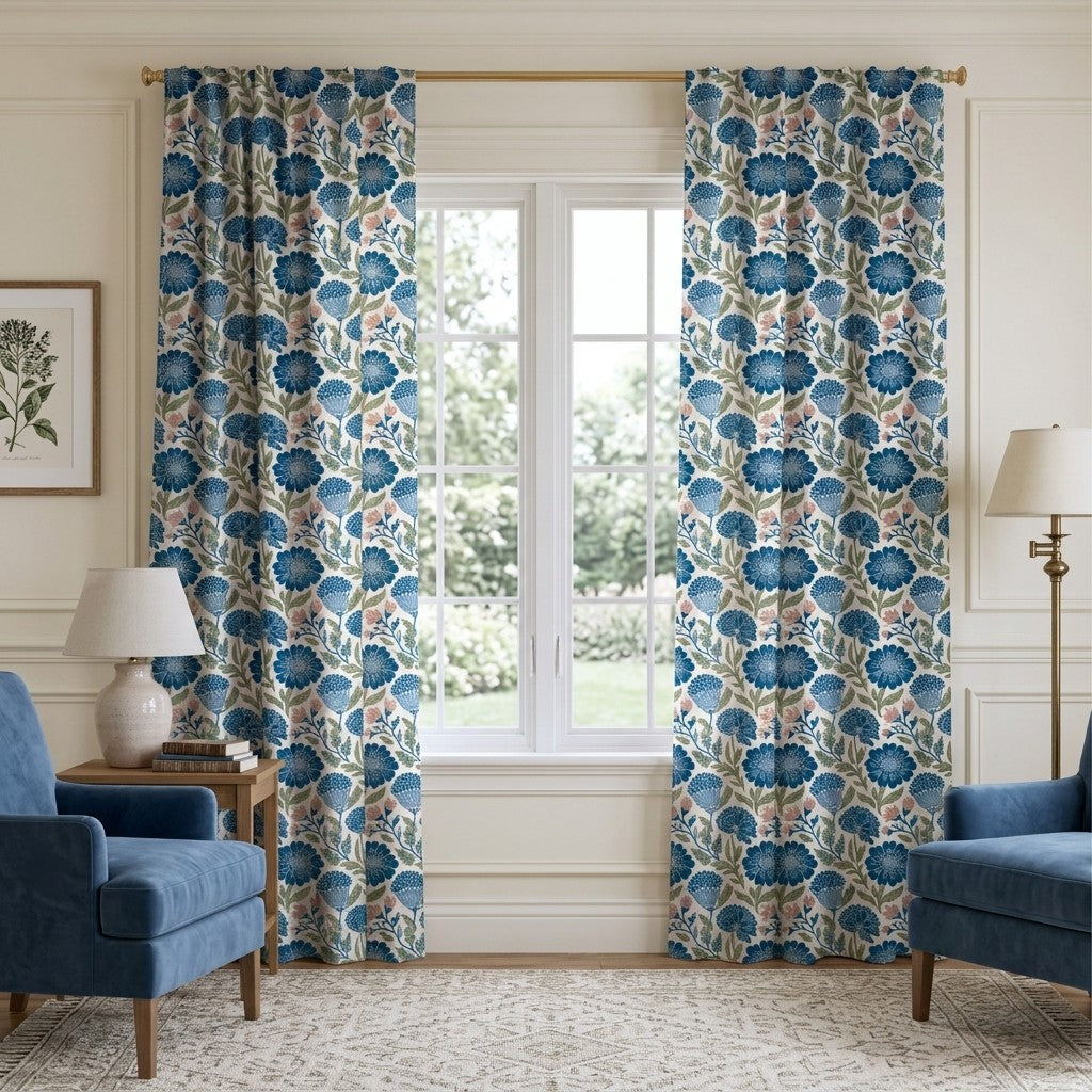 Matilda - Curtain Panel - Polished Sitting Room
