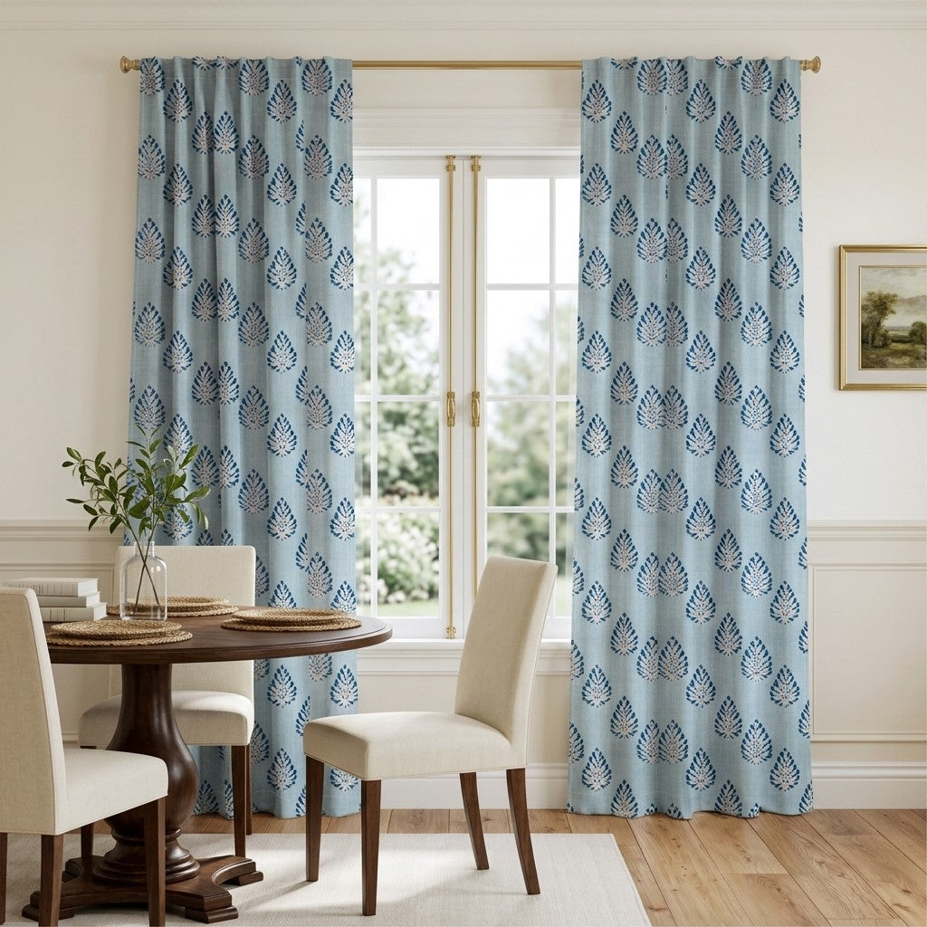 Cassia Brightwell - Curtain Panel - Breakfast Nook