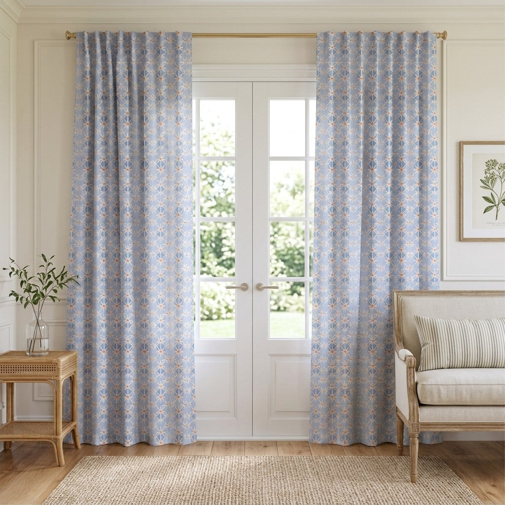 Wild Star - Curtain Panel - Sunroom