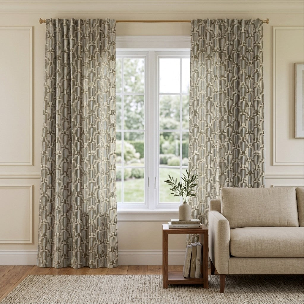 Evelina - Curtain Panel - Classic Living Room