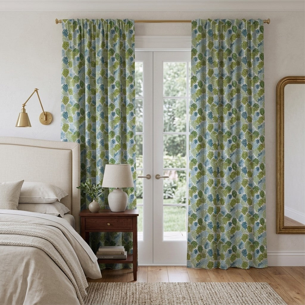 Saltwater - Curtain Panel - Serene Bedroom