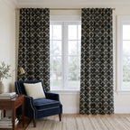 Evening Bloom - Curtain Panel - Classic Living Room