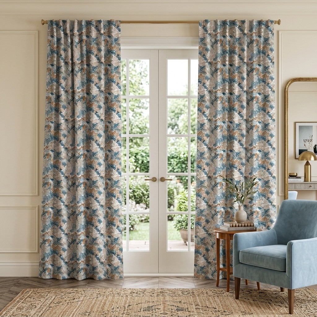 Abstract Southwest - Curtain Panel - Classic Living Room