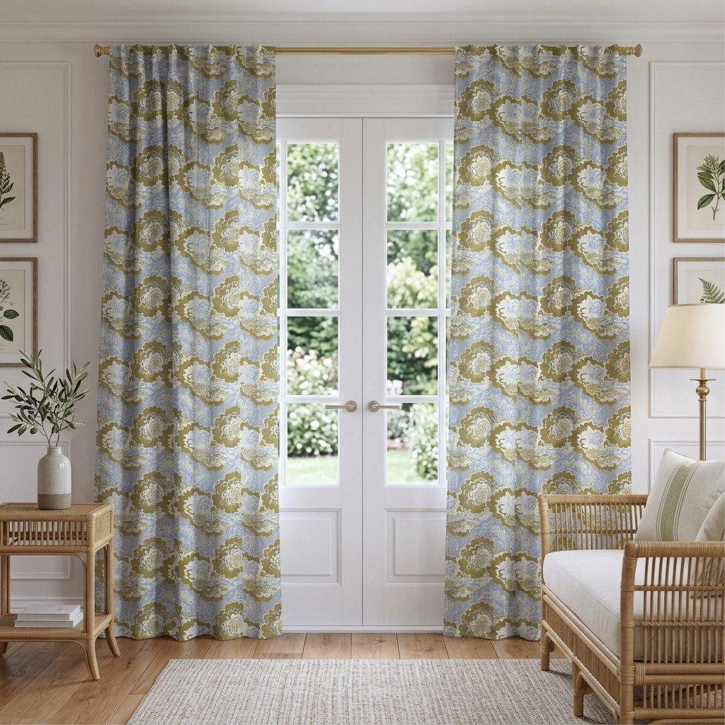 Abstract Annie - Curtain Panel - The Drapery