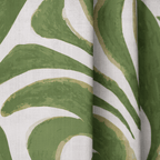 Abstract Flora - Curtain Panel - The Drapery