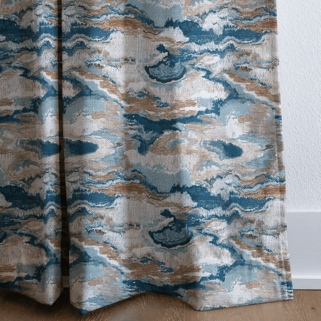 Abstract Lines - Curtain Panel - The Drapery