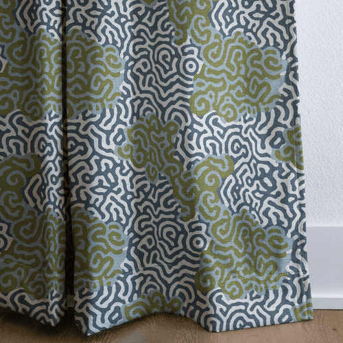 Abstract Margo - Curtain Panel - The Drapery