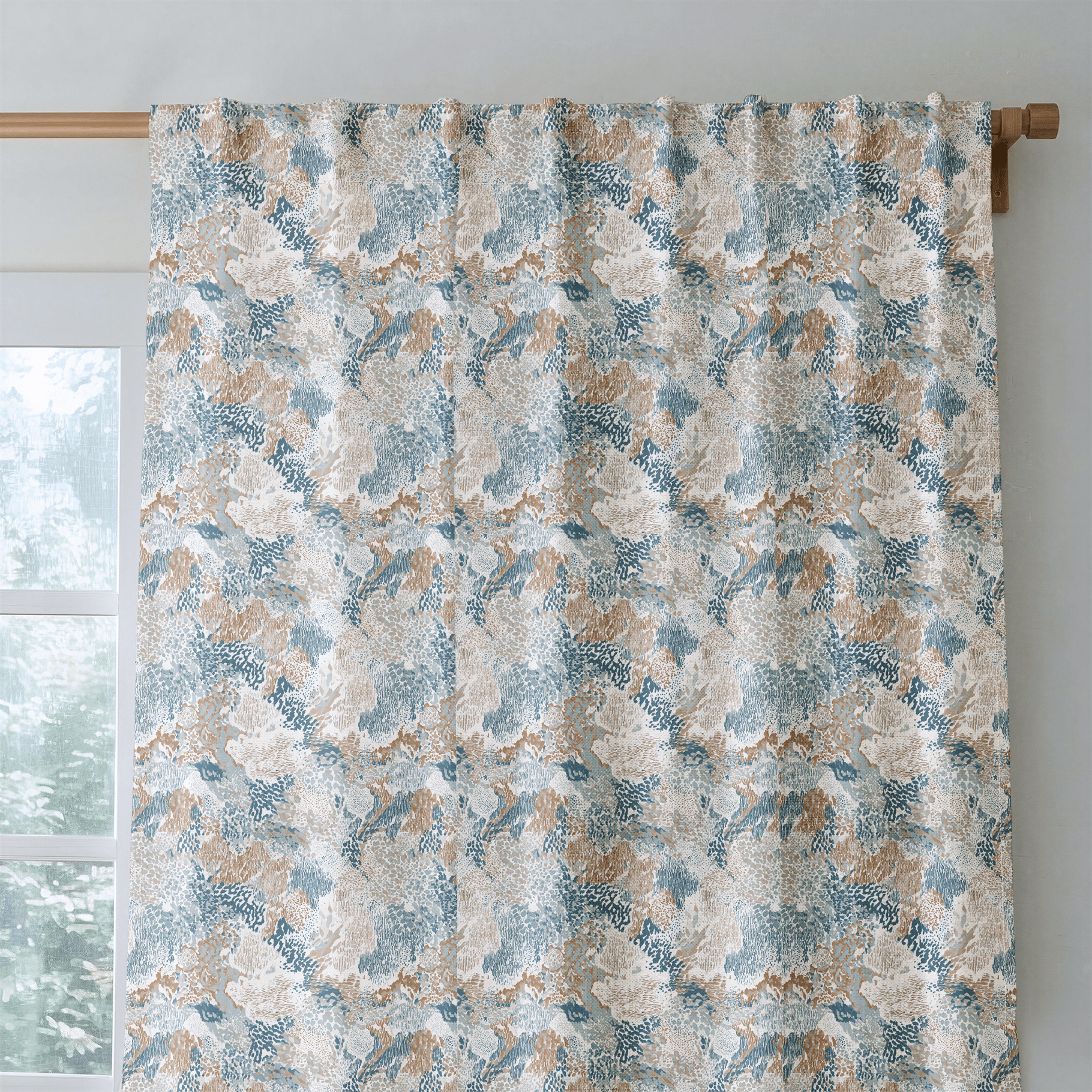 Abstract Southwest - Curtain Panel - The Drapery