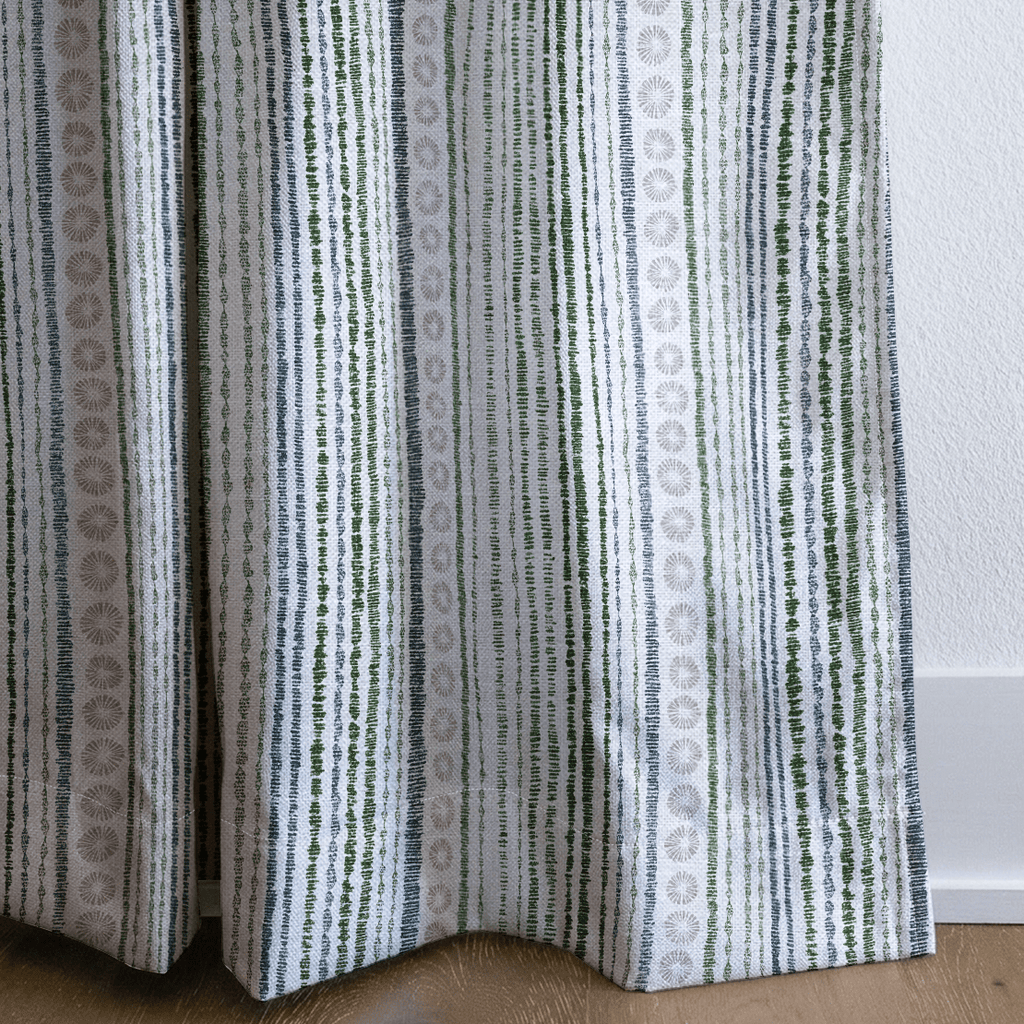 Acacia Stripes - Curtain Panel - The Drapery