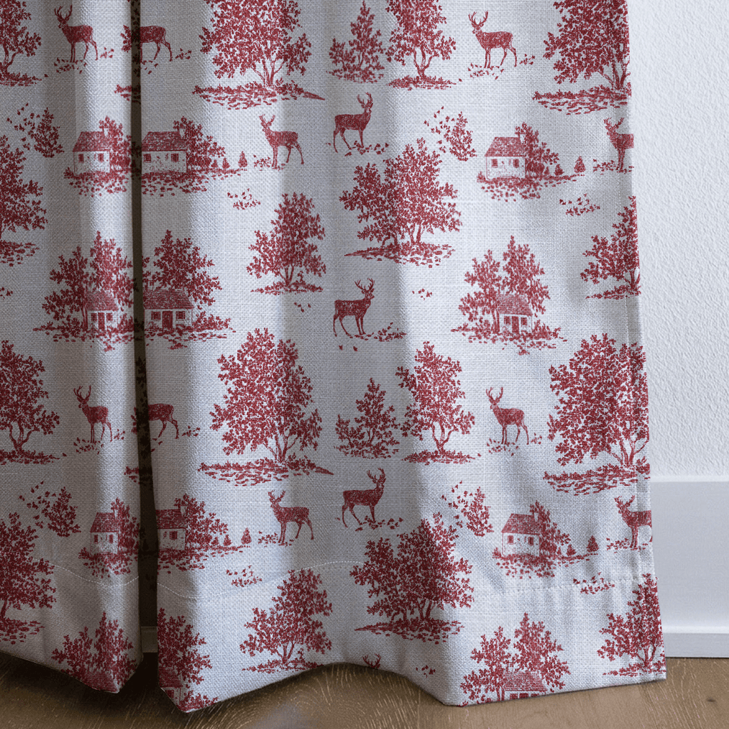 Adalyn Toile - Curtain Panel - The Drapery