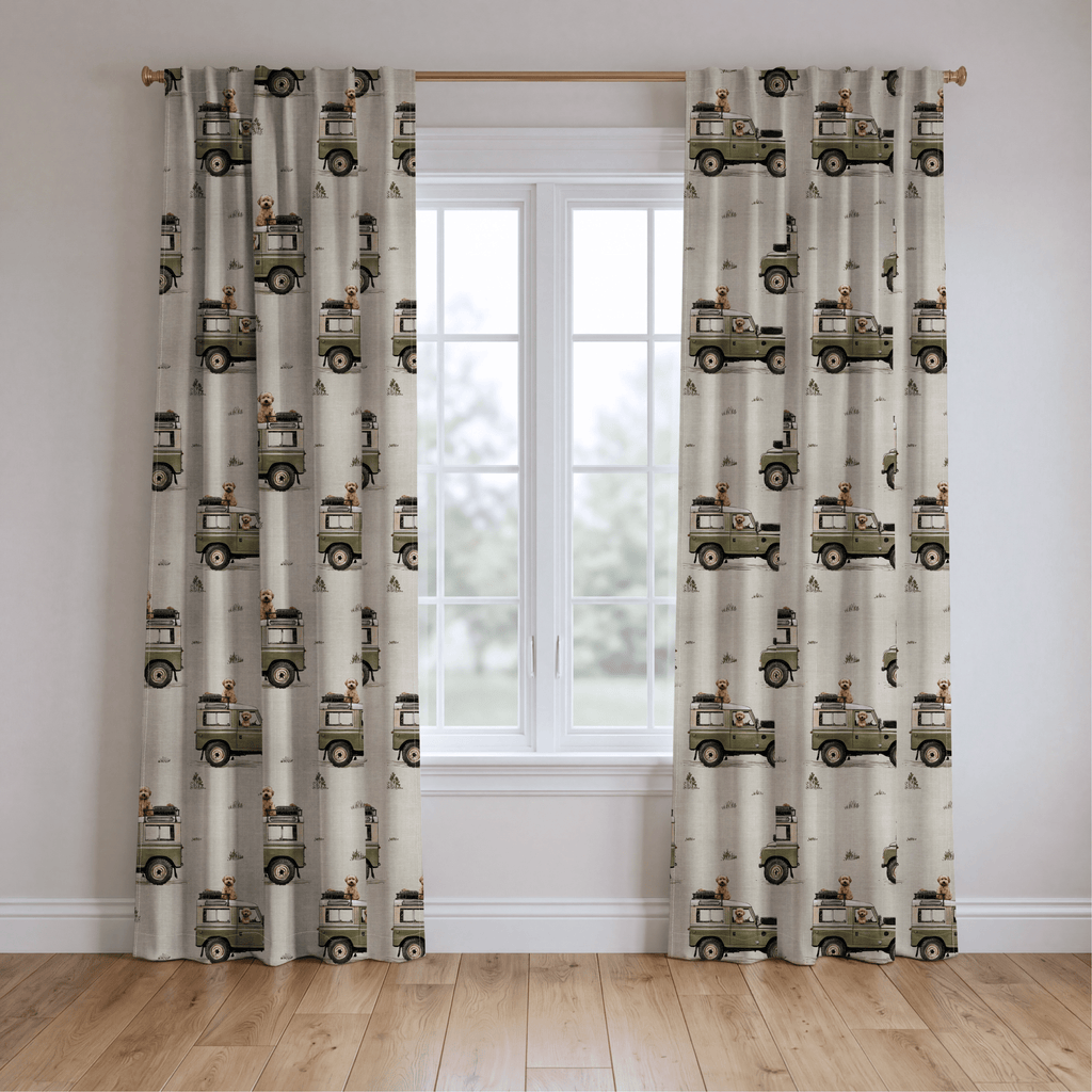 Adventure Wagon - Curtain Panel - The Drapery