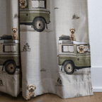 Adventure Wagon - Curtain Panel - The Drapery