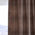 Aged Saddle - Curtain Panel - The Drapery