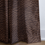 Aged Saddle - Curtain Panel - The Drapery