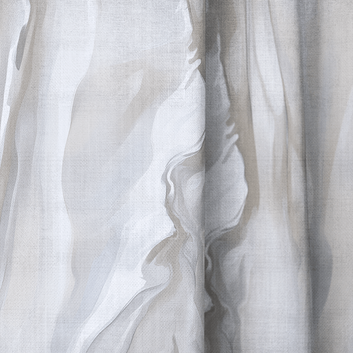 Alabaster Mist - Curtain Panel - The Drapery
