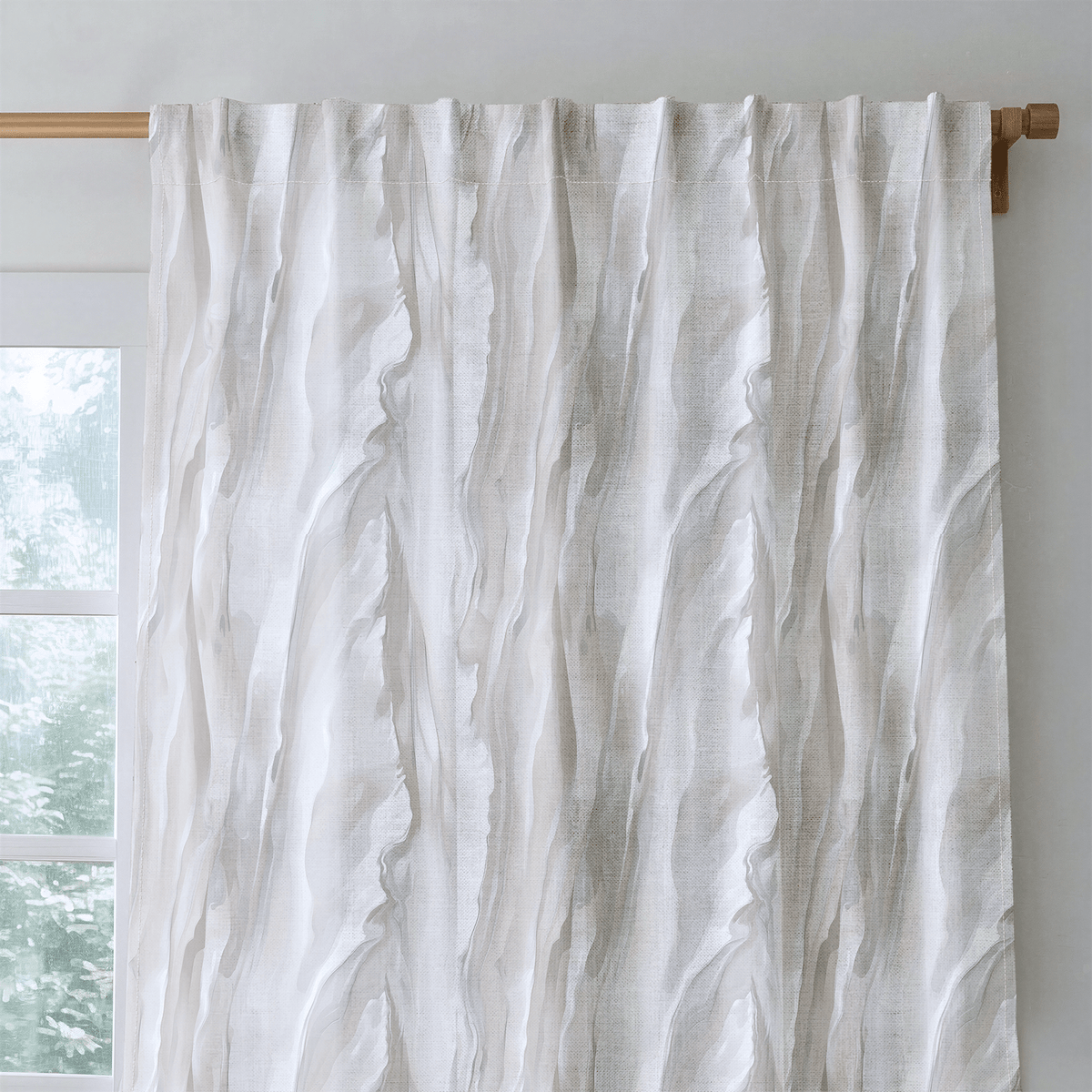Alabaster Mist - Curtain Panel - The Drapery