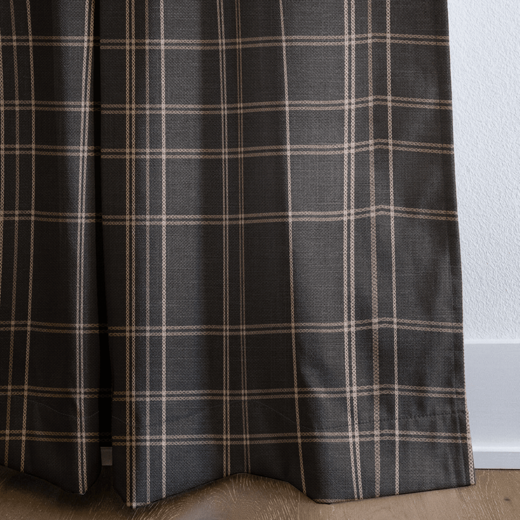 Alder Espresso - Curtain Panel - The Drapery
