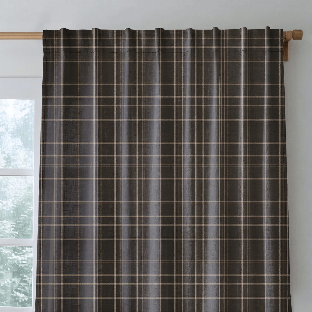 Alder Espresso - Curtain Panel - The Drapery