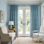 Alexander Diamonds - Curtain Panel - The Drapery