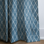 Alexander Diamonds - Curtain Panel - The Drapery