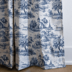 Alexandra Toile - Curtain Panel - The Drapery