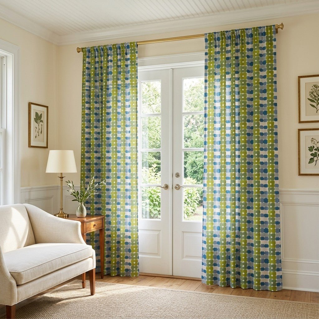 Alister Knox - Curtain Panel - The Drapery