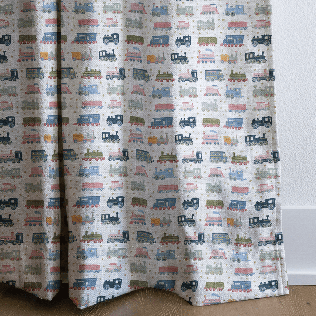 All Aboard - Curtain Panel - The Drapery