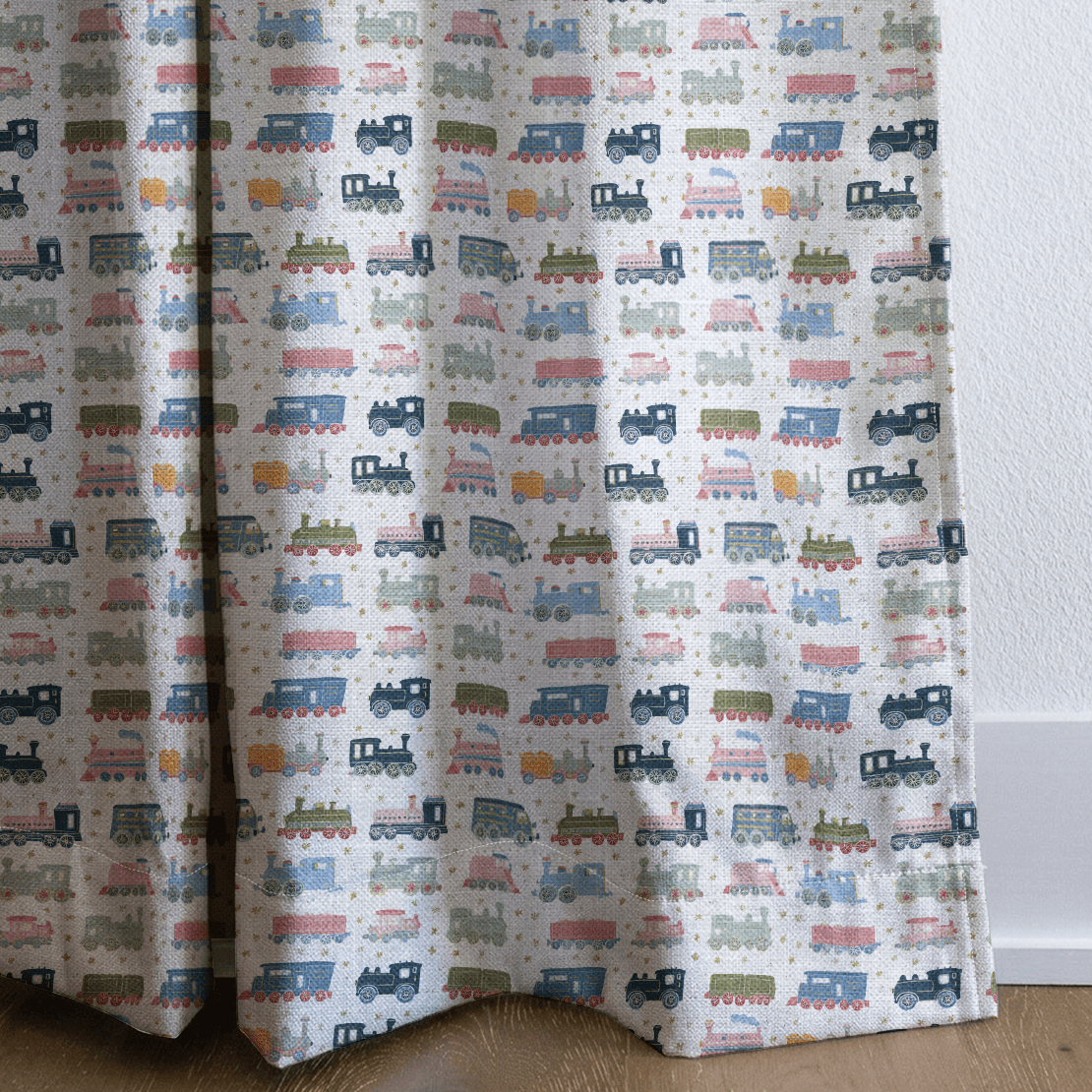 All Aboard - Curtain Panel - The Drapery