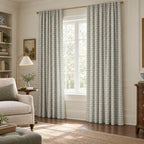 Allium Garden Stripe - Curtain Panel - The Drapery