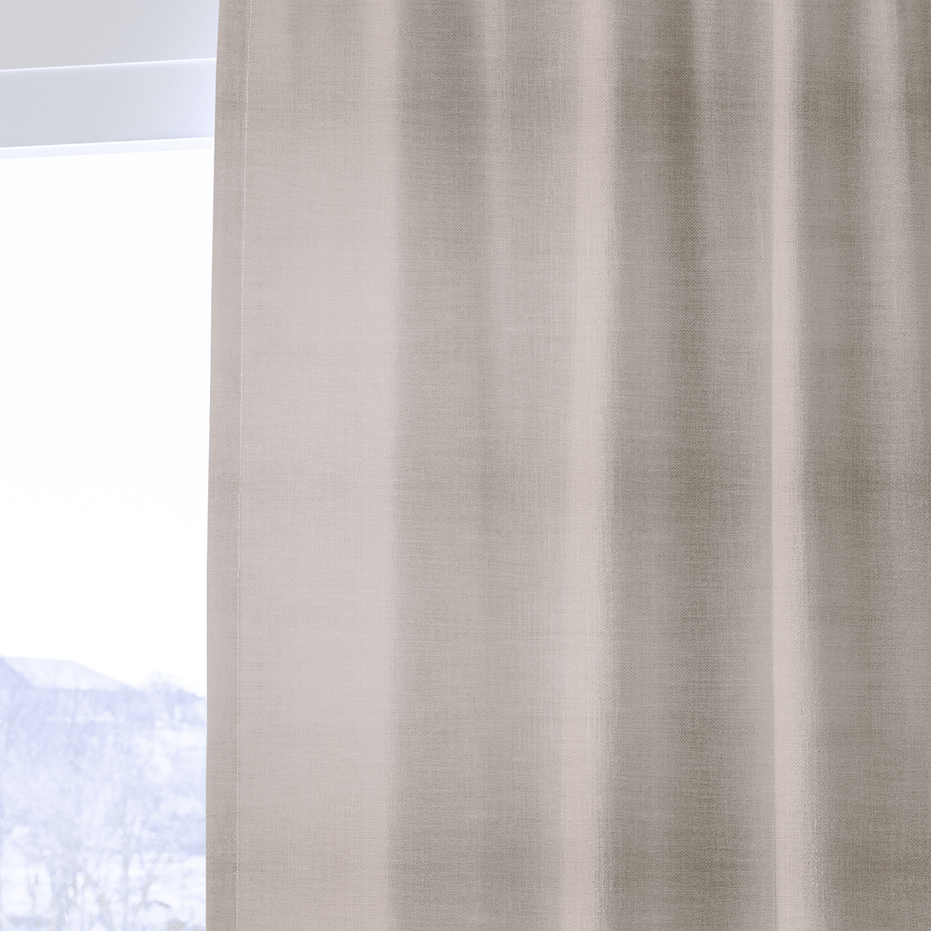 Almond - Curtain Panel - The Drapery