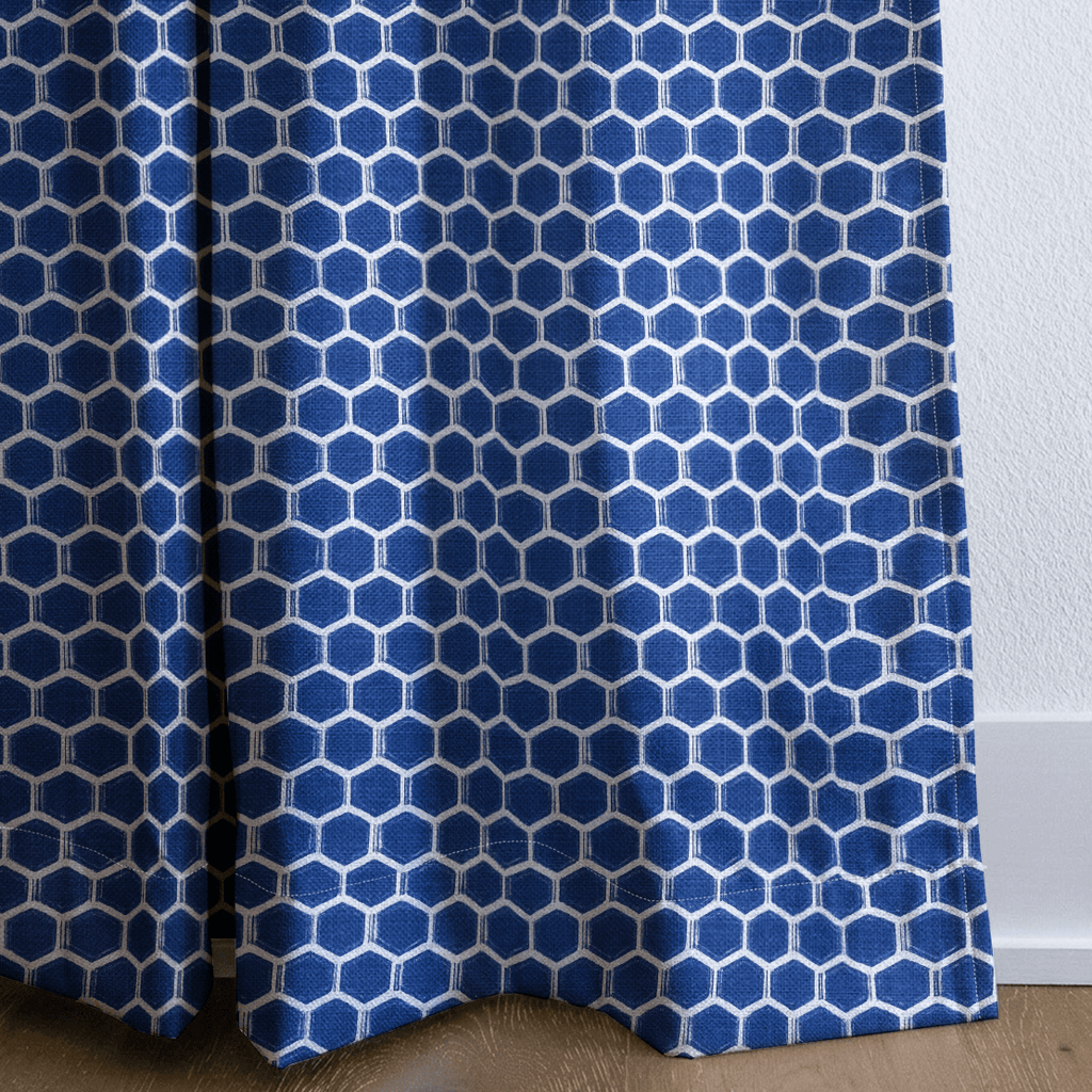 Alouette Blue - Curtain Panel - The Drapery