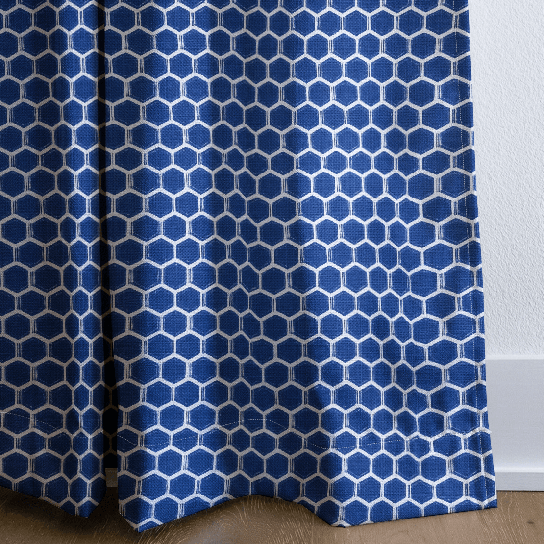 Alouette Blue - Curtain Panel - The Drapery