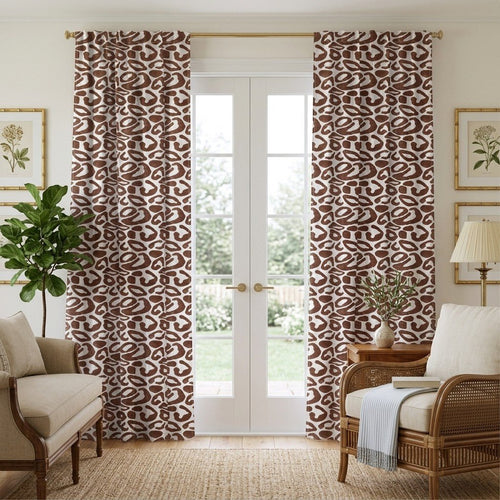Aman Leopard - Curtain Panel - The Drapery