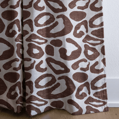 Aman Leopard - Curtain Panel - The Drapery