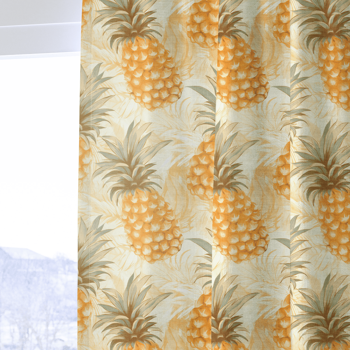 Amber Sol - Curtain Panel - The Drapery
