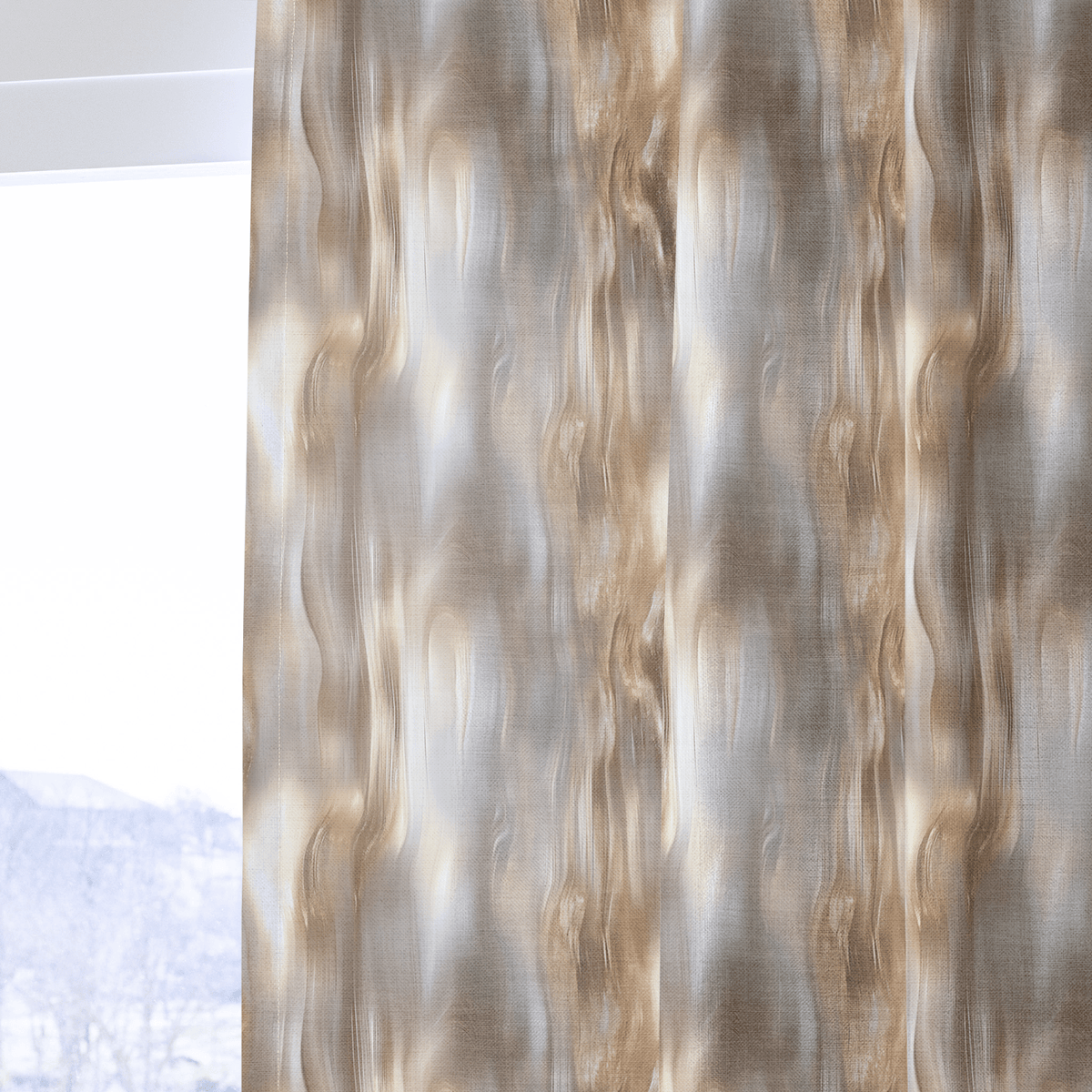 Amber Waves - Curtain Panel - The Drapery