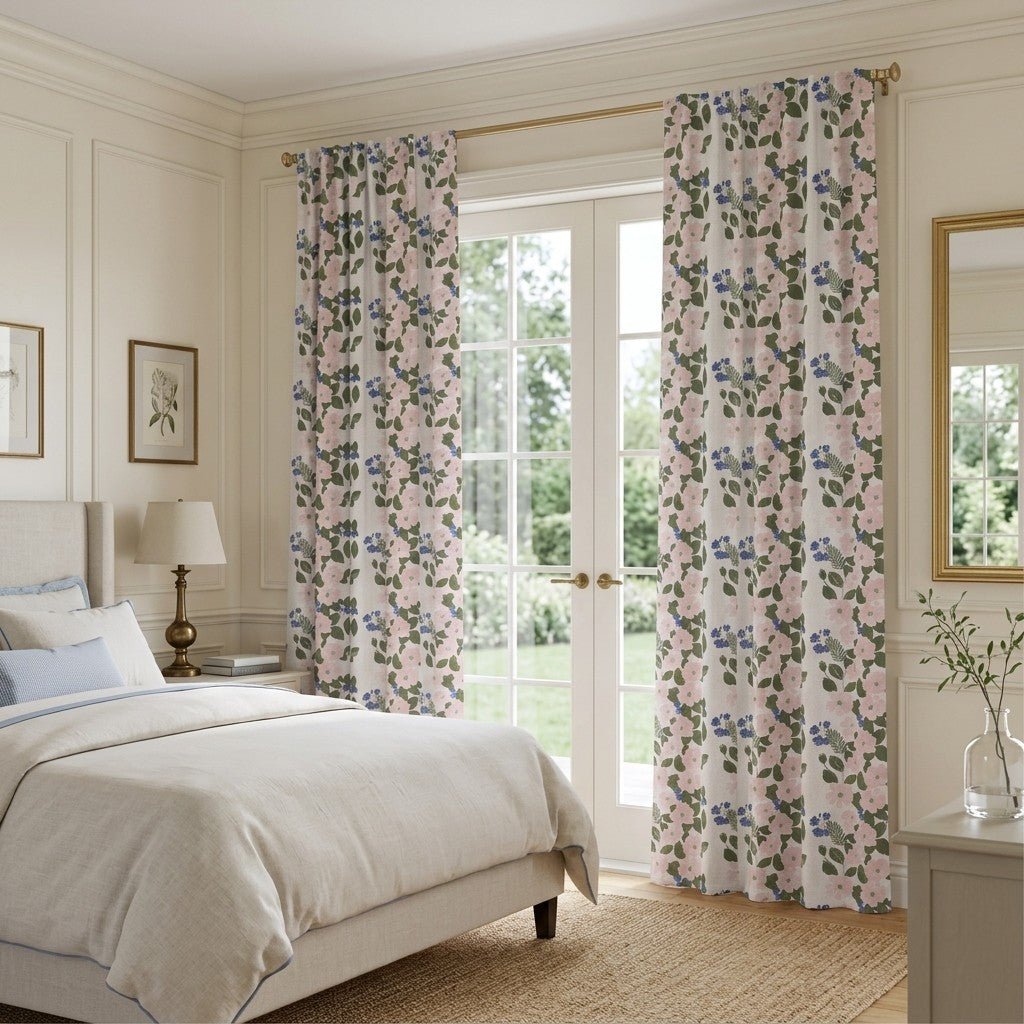 Amelie Blossoms - Curtain Panel - The Drapery