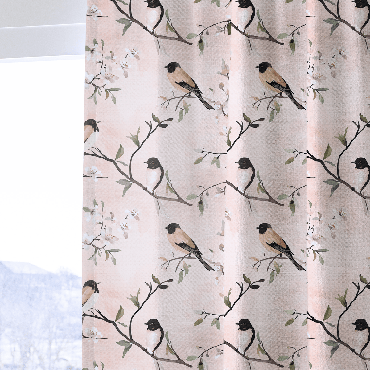 Amorette - Curtain Panel - The Drapery