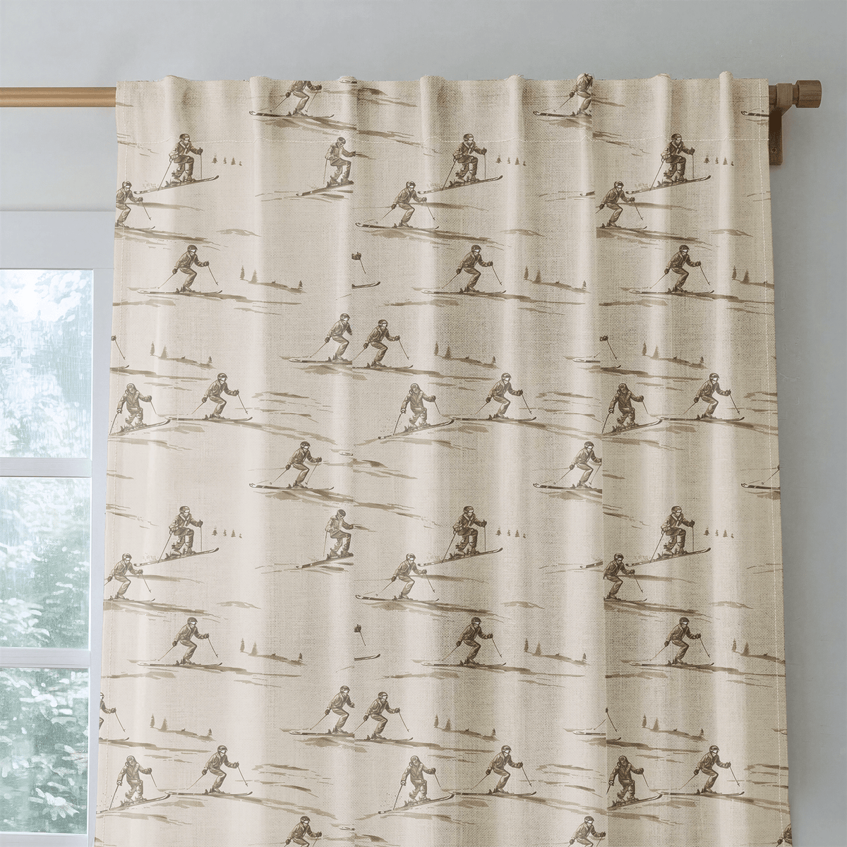 Amy Alpine - Curtain Panel - The Drapery