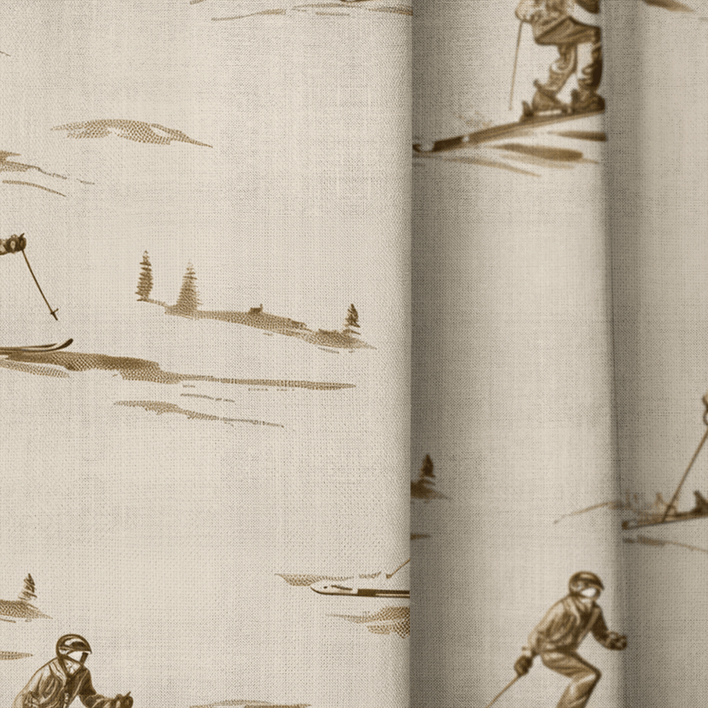 Amy Alpine - Curtain Panel - The Drapery