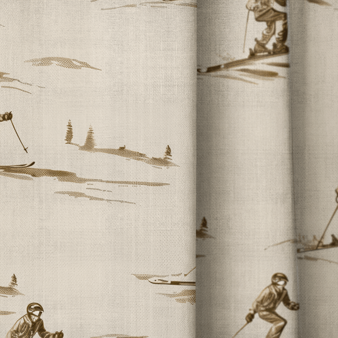 Amy Alpine - Curtain Panel - The Drapery