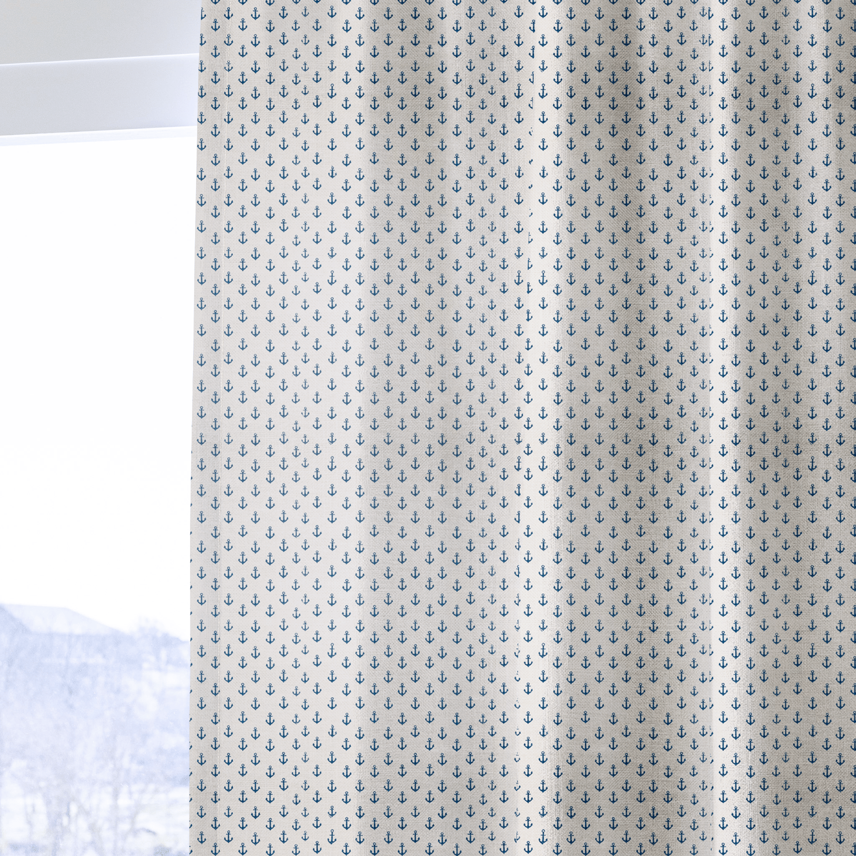 Anchor Grid - Curtain Panel - The Drapery
