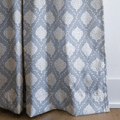 Anderson Blue - Curtain Panel - The Drapery