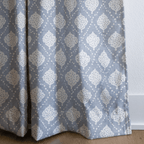 Anderson Blue - Curtain Panel - The Drapery