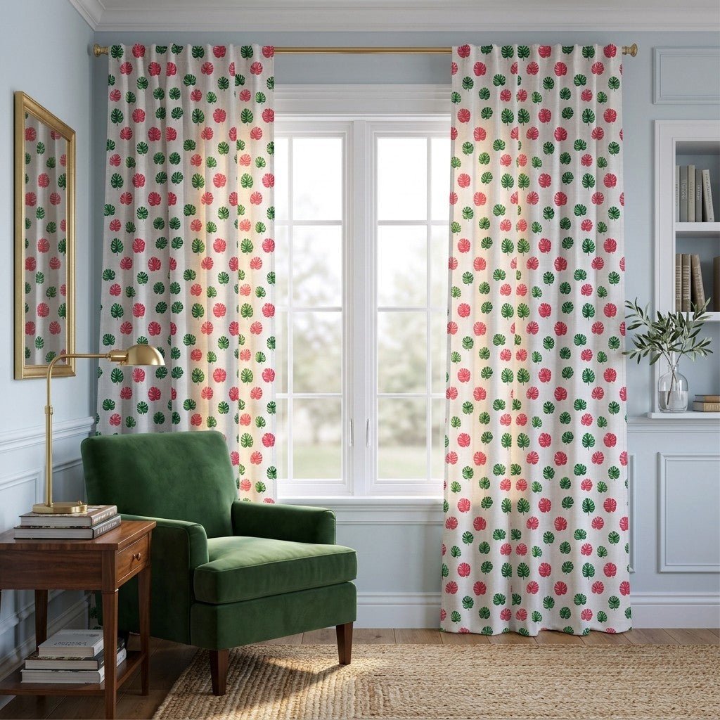 Andrea Palm - Curtain Panel - The Drapery