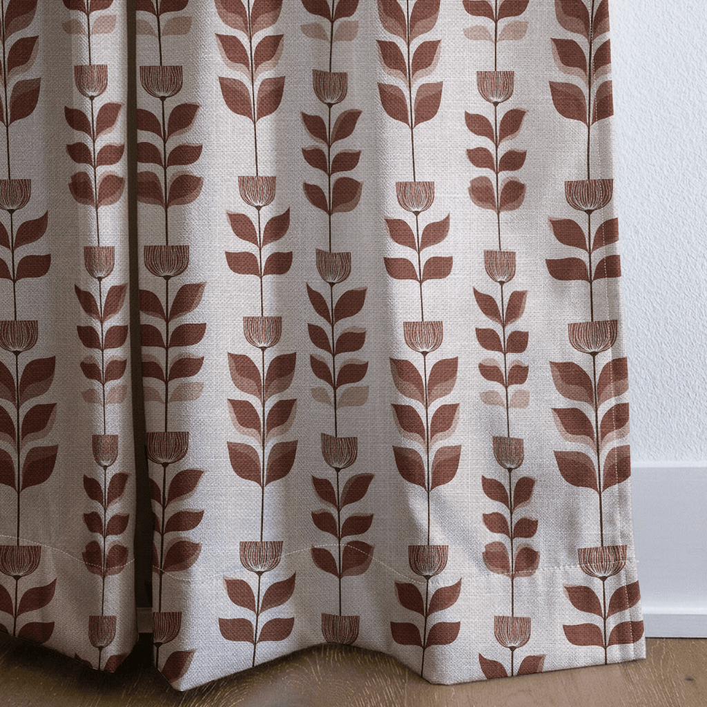 Andrew Floral - Curtain Panel - The Drapery