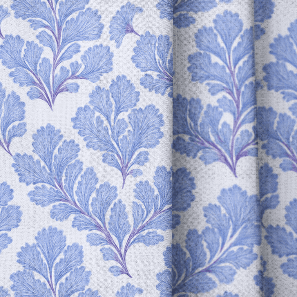 AnnaKatherine Blue - Curtain Panel - The Drapery