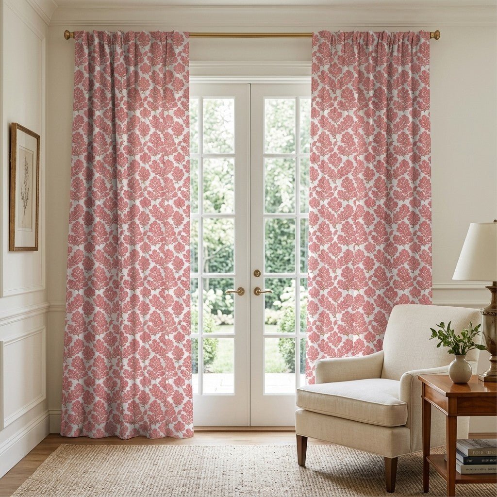 AnnaKatherine Pink - Curtain Panel - The Drapery